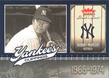 2006 Fleer Greats of the Game - Yankee Clippings #NYY-BM Bobby Murcer Front