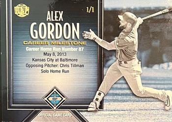 2017 Honus Bonus Fantasy Baseball - Career Stats Alex Gordon 151 Home Runs #87 Alex Gordon Front