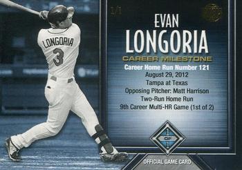 2017 Honus Bonus Fantasy Baseball - Career Stats Evan Longoria 241 Home Runs #121 Evan Longoria Front