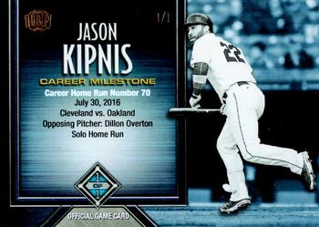 2017 Honus Bonus Fantasy Baseball - Career Stats Jason Kipnis 76 Home Runs #70 Jason Kipnis Front
