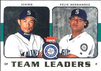 2006 Fleer - Team Leaders #TL-24 Ichiro / Felix Hernandez Front