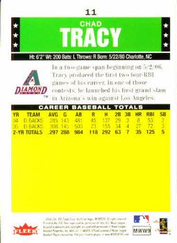 2006 Fleer Tradition #11 Chad Tracy Back