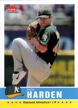 2006 Fleer Tradition #28 Rich Harden Front