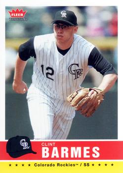 2006 Fleer Tradition #163 Clint Barmes Front