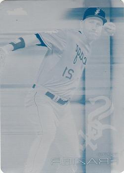 2016 Finest - Printing Plates Cyan #86 Todd Frazier Front