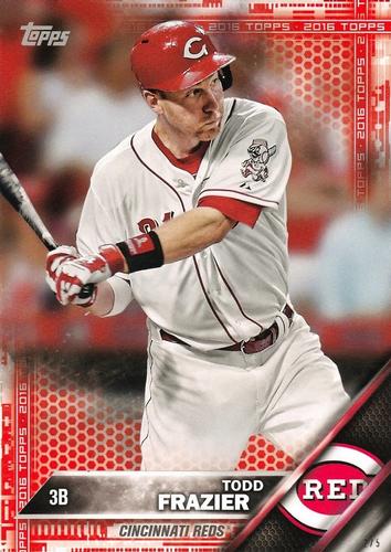 2016 Topps Red 5x7 #292 Todd Frazier Front