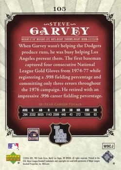 2006 SP Legendary Cuts #105 Steve Garvey Back