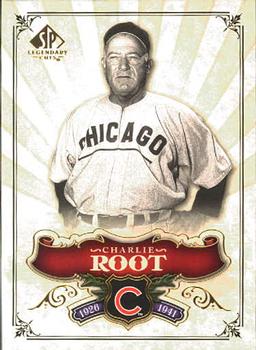 2006 SP Legendary Cuts #45 Charlie Root Front