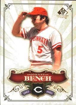 2006 SP Legendary Cuts #72 Johnny Bench Front