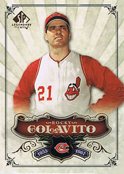 2006 SP Legendary Cuts #84 Rocky Colavito Front