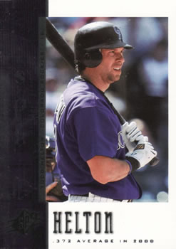 2006 SPx #31 Todd Helton Front