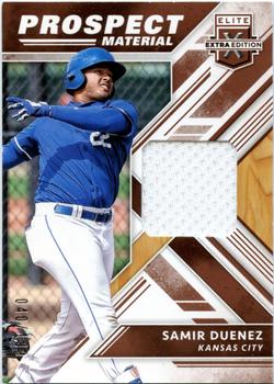 2018 Panini Elite Extra Edition - Prospect Material #PM-SD Samir Duenez Front