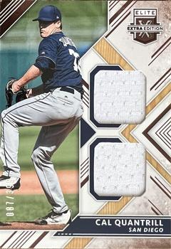 2018 Panini Elite Extra Edition - Dual Material #DM-CQ Cal Quantrill Front