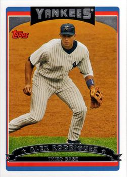 2006 Topps #1 Alex Rodriguez Front
