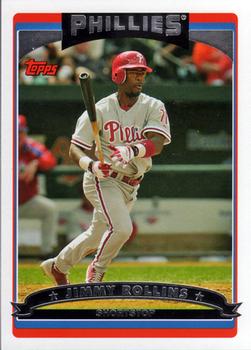 2006 Topps #205 Jimmy Rollins Front