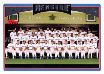 2006 Topps #293 Texas Rangers Front