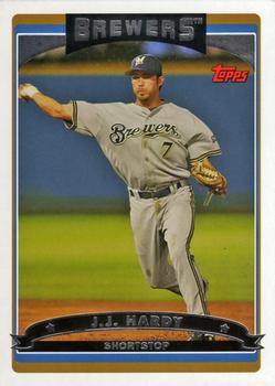 2006 Topps #394 J.J. Hardy Front