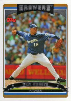 2006 Topps #524 Ben Sheets Front