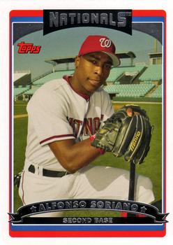2006 Topps #550 Alfonso Soriano Front