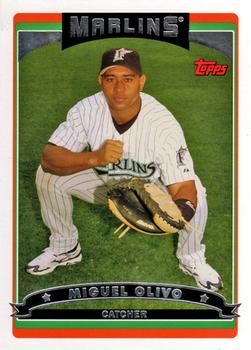 2006 Topps #561 Miguel Olivo Front