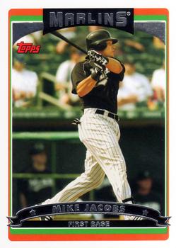 2006 Topps #569 Mike Jacobs Front