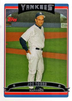 2006 Topps #587 Joe Torre Front