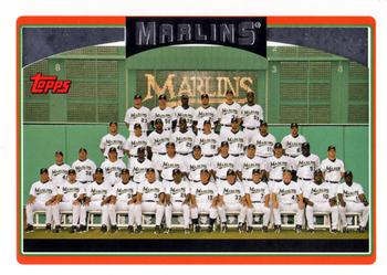 2006 Topps #605 Florida Marlins Front