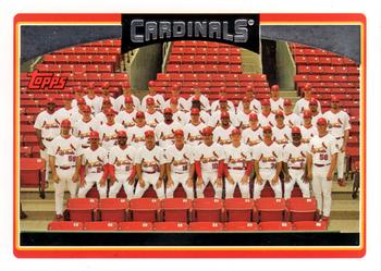 2006 Topps #608 St. Louis Cardinals Front