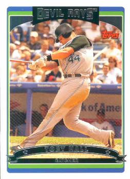 2006 Topps #384 Toby Hall Front