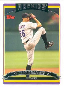 2006 Topps #46 Jeff Francis Front