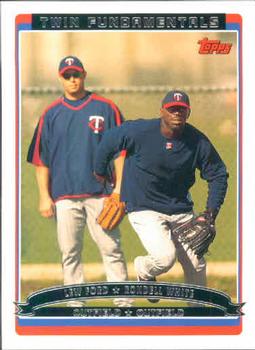 2006 Topps #647 Twin Fundamentals (Lew Ford / Rondell White) Front