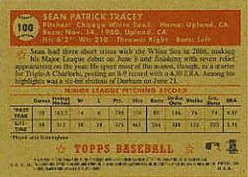 2006 Topps '52 Rookies #100 Sean Tracey Back
