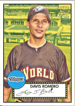 2006 Topps '52 Rookies #123 Davis Romero Front