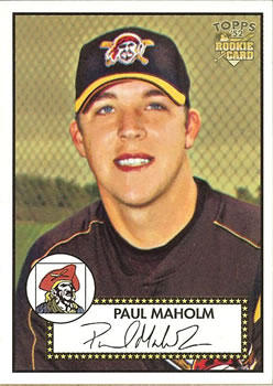 2006 Topps '52 Rookies #163 Paul Maholm Front