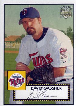2006 Topps '52 Rookies #22 Dave Gassner Front