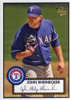 2006 Topps '52 Rookies #32 John Rheinecker Front