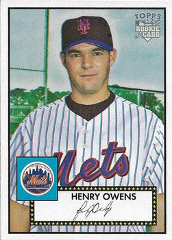 2006 Topps '52 Rookies #55 Henry Owens Front