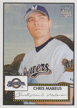 2006 Topps '52 Rookies #82 Chris Mabeus Front