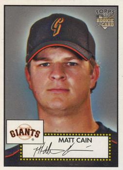 2006 Topps '52 Rookies #88 Matt Cain Front
