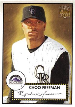2006 Topps '52 Rookies #102 Choo Freeman Front