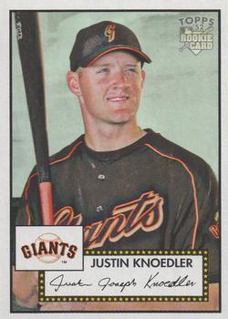 2006 Topps '52 Rookies #181 Justin Knoedler Front