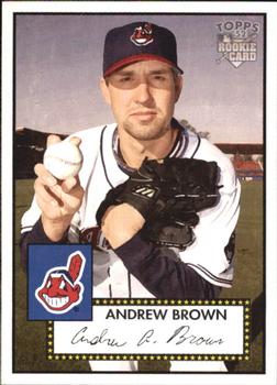 2006 Topps '52 Rookies #220 Andrew Brown Front