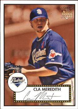 2006 Topps '52 Rookies #296 Cla Meredith Front
