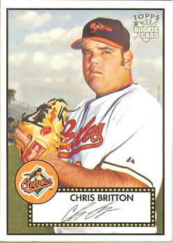 2006 Topps '52 Rookies #4 Chris Britton Front