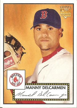 2006 Topps '52 Rookies #70 Manny Delcarmen Front