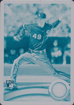2011 Topps - Printing Plates Cyan #65 Chris Sale Front