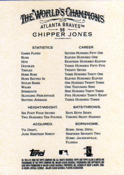 2006 Topps Allen & Ginter #98 Chipper Jones Back