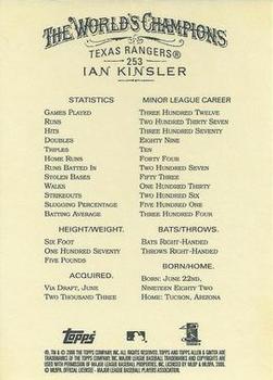2006 Topps Allen & Ginter #253 Ian Kinsler Back
