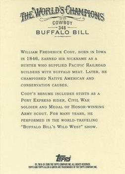2006 Topps Allen & Ginter #348 Buffalo Bill Back