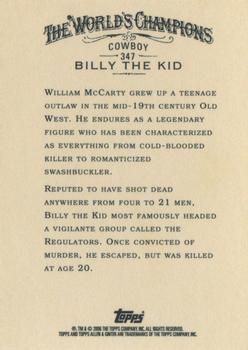 2006 Topps Allen & Ginter #347 Billy The Kid Back